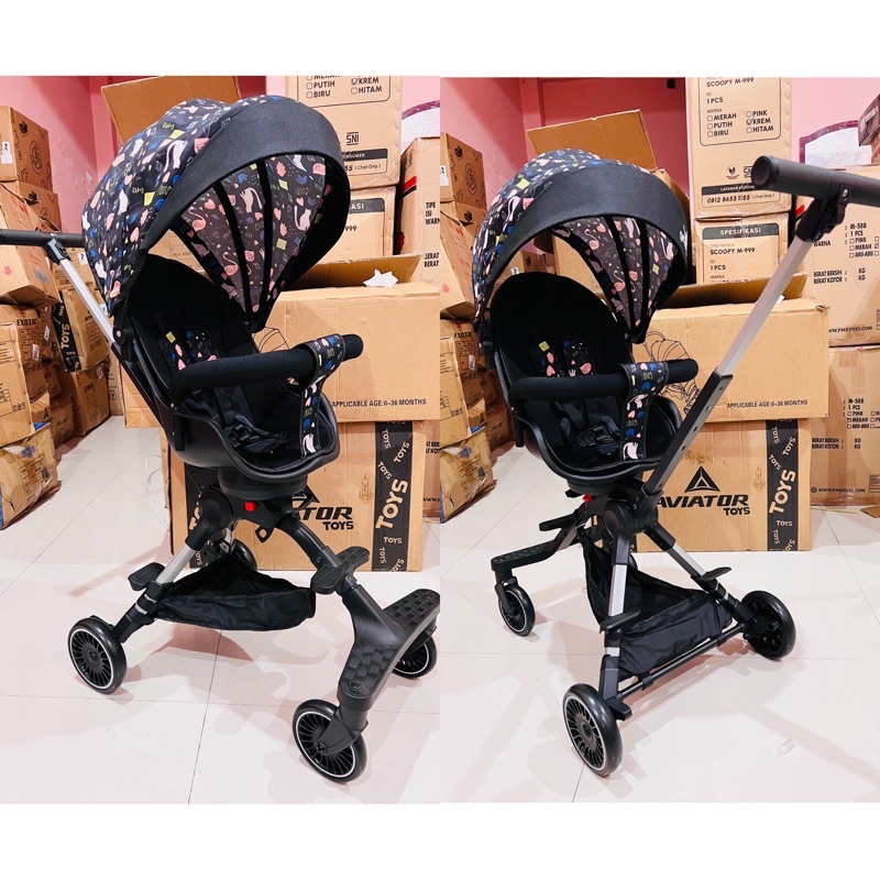 STROLLER BAYI MICRO TRIKE LIPAT V7 BAOBAOHAO / NEW MAGIC STOLLER