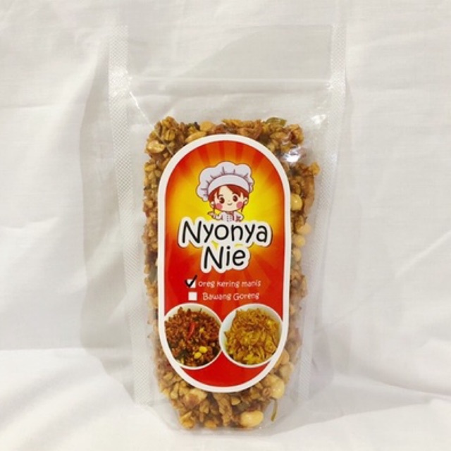 

[Nyonya NIE] OREG TEMPE KACANG MANIS 200g