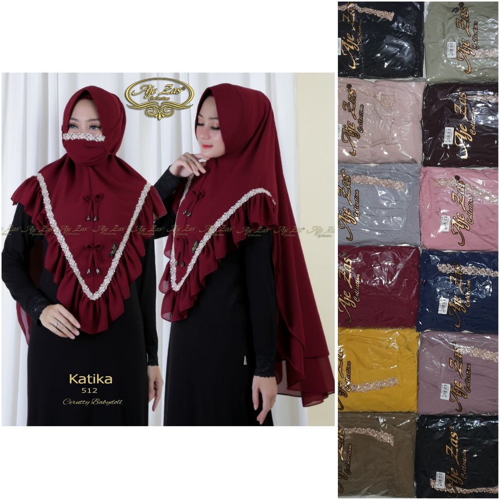 JILBAB CERUTY PREMIUM BY AJE JAZ AJE ZAS