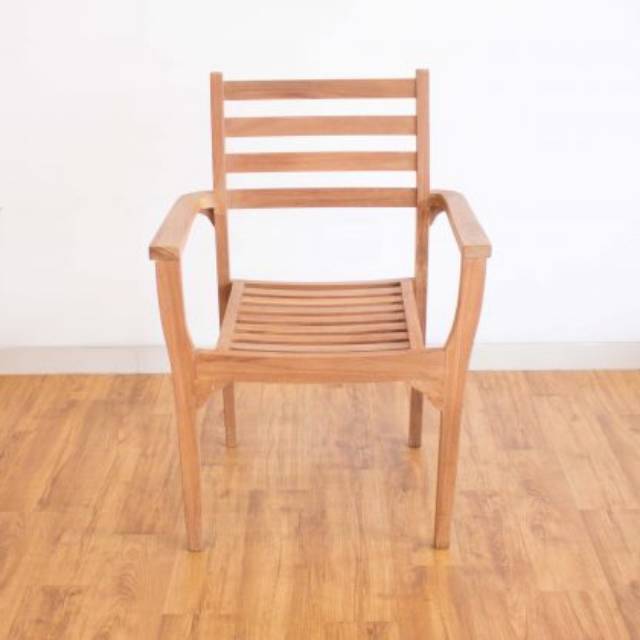 Kursi Santai Kayu - Bako Arm Chair