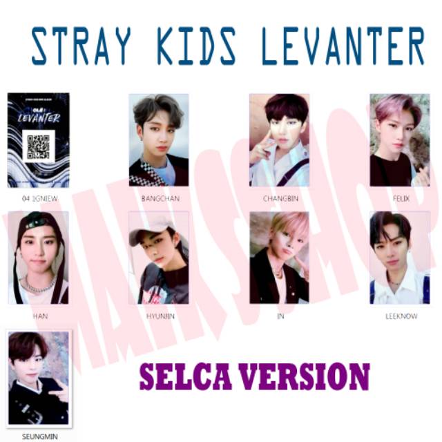 Stray Kids Levanter Photocard Kpop