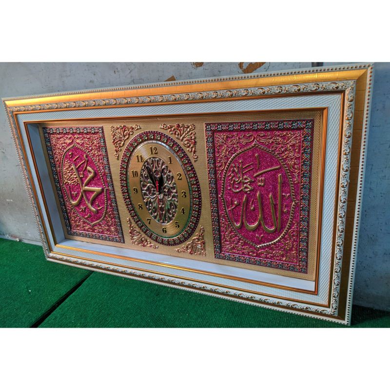 PIGURA  3D MEWAH UK 35X70CM TYPE BATANGAN S 41 WGU+LINEN KEDALAMAN 4CM BINGKAI PIGURA 3D PAJANGAN KA