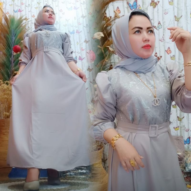 gamis brokat 2021