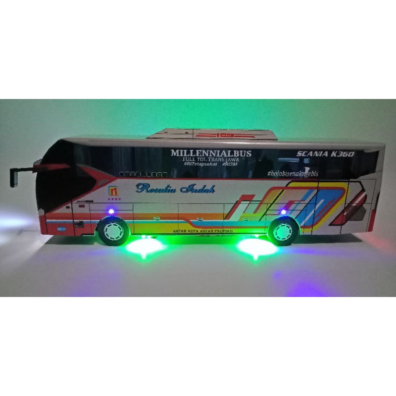 006 - Rosalia indah SR2 - Miniatur bus RC telolet basuri