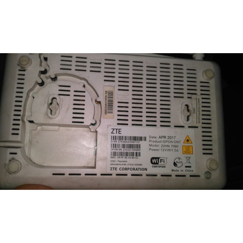 Modem router wifi ZTE