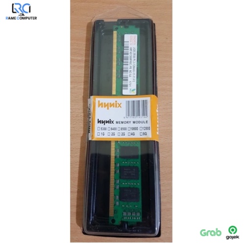 RAM DDR3 2GB PC12800 HYNIX MEMORI CPU KOMPUTER GARANSI LIFETIME