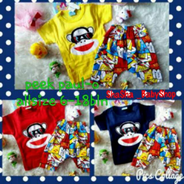 Setelan anak paul frank