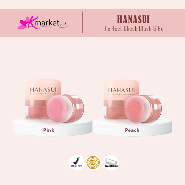 HANASUI PERFECT CHEEK BLUSH &amp; GO