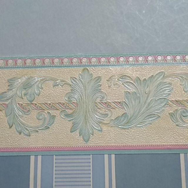 Wallpaper Border Timbul Premium Vin-006-025-026-027 (l=10,5cm X P=5m) Vincess Shop