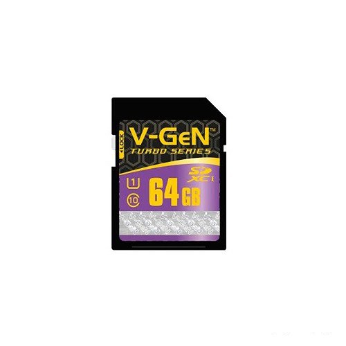 SD CARD VGEN TURBO SERIES 64GB SDXC TURBO 64GB V-gen