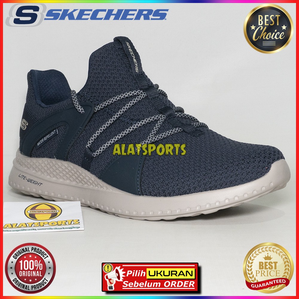 Skechers Matera Strongland 51865-NVY Sepatu Sneaker Pria Original
