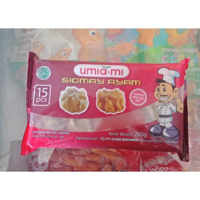 

UMIAMI UMAMI Siomay Ayam dan Sayur 260gr