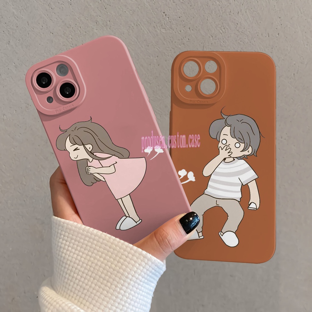 case custom couple terbaru softcase procamera tpu macaron redmi 5a redmi 6a redmi 9a redmi 9c #fps00