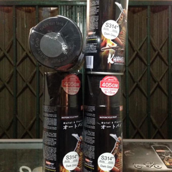 

Kl 5714- Samurai Paint/Dark Grey(Abu Monyet)-S 314*-Cat Semprot Aerosol