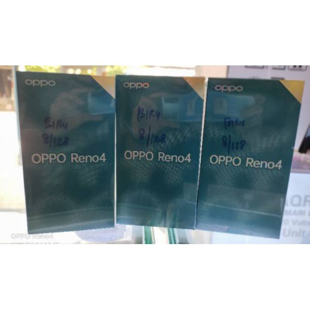 PROMO SPESIAL AKHIR TAHUN  SPESIAL HR INI CUCI GUDANG HP OPPO RENO 4 Pro, 4, 4F dan RENO 3 [ RAM