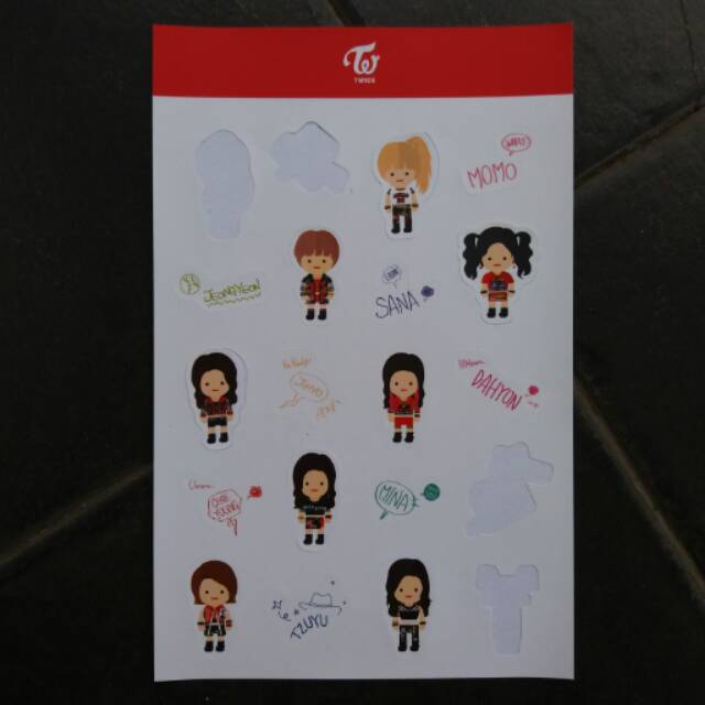 STICKER TWICE Official / PhotoCard TWICE / Album TWICE