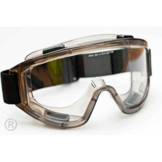 Kacamata  pelindung Safety Google asli Besgard Full Silicon 