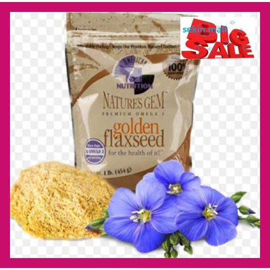 

R6Eruy5- Nature' Gem Premium Golden Flaxseed R5We46-