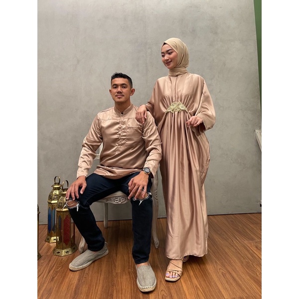 COUPLE 084# BUSUI FRIENDLY / KAFTAN+KURTA / FASHION MUSLIM