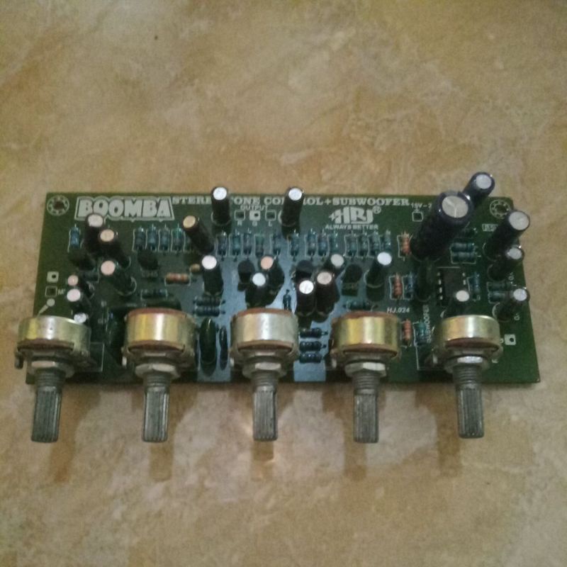 Kit tone control stereo + Subwoofer + Pre Mic