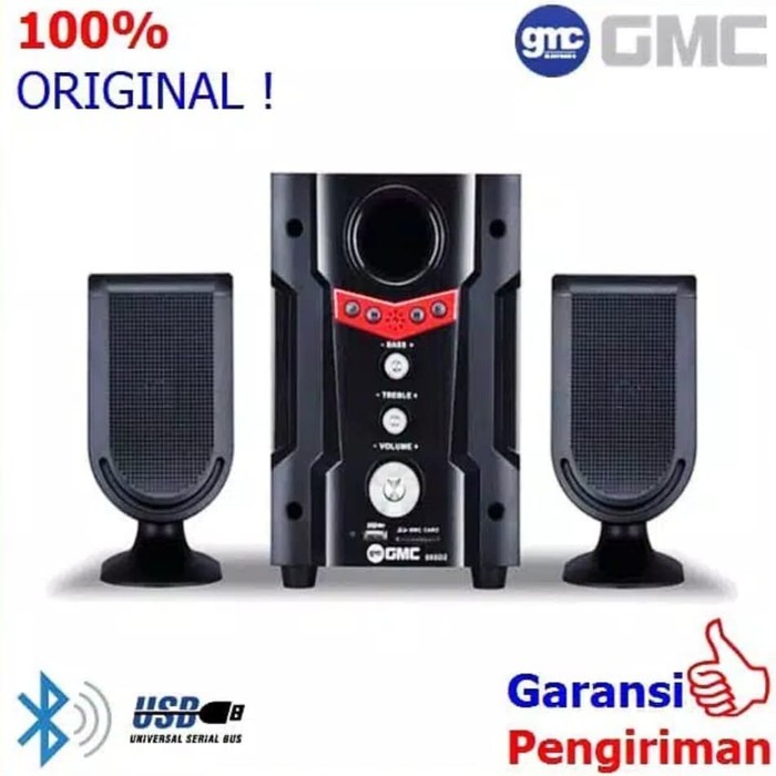 GMC 888D2 BT Sepiker Blouthoot Speaker Aktif Multimedia Bisa Usb Radio