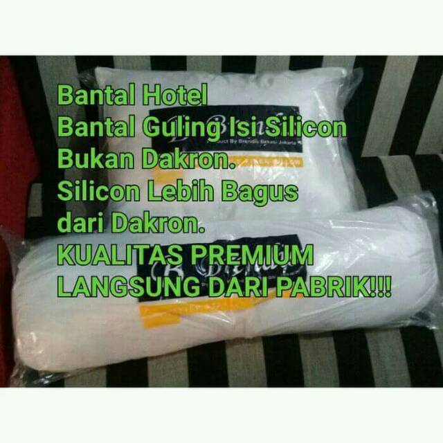 (RS)bantal brendis bantal hotel 2 pasang ( 2 bantal dan 2 guling )