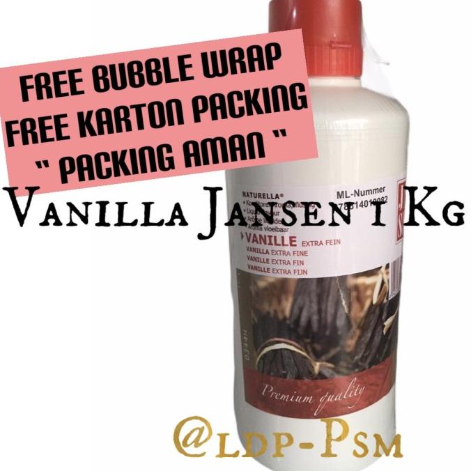 

[COD] vanilla extract jansen 1 kg - vanilla essence [COD]
