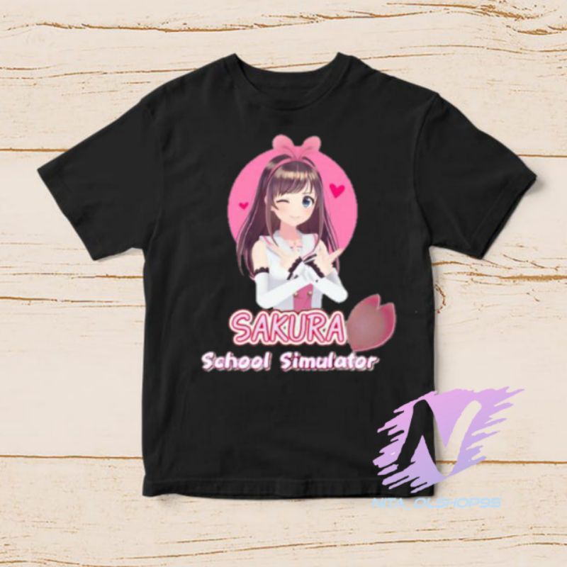 kaos sakura school simulator love terbaru kaos anak