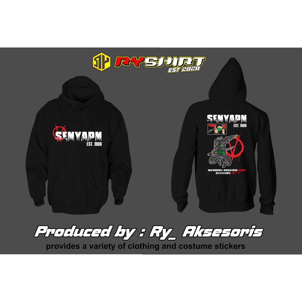 Hoodie / Jaket /Sweater Distro keren Murah Pagar Nusa Senyapn