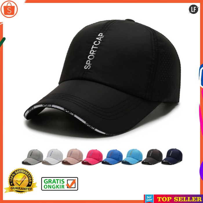 TOPI BASEBALL CAP OUTDOOR GYM SPORT VISOR GOLF HAT TOPI COWOK DEWASA KEREN KOREA TR9