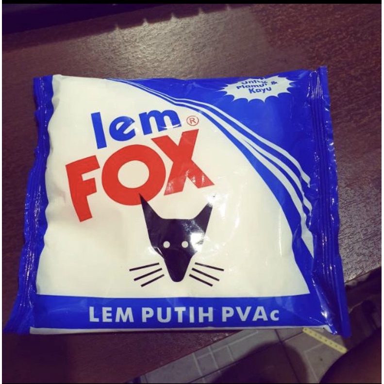 Jual Lem Putih Fox Gram Lem Fox Gram Refill Lem Putih Fox Shopee Indonesia