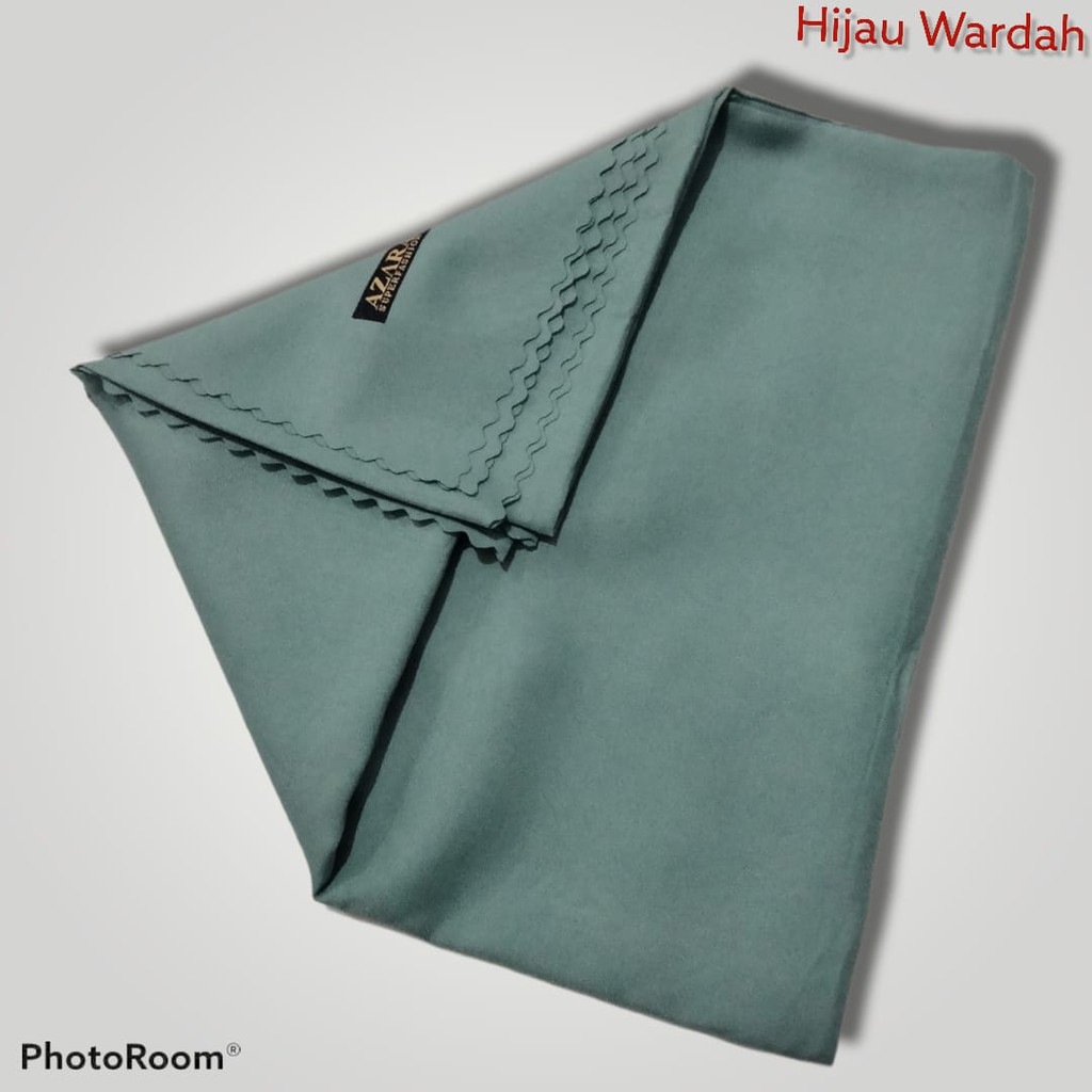 PROMO!!! Hijab Segi Empat Voal Oscara Lasercut/Krudung Voal Azara Termurah-Hijau Wardah
