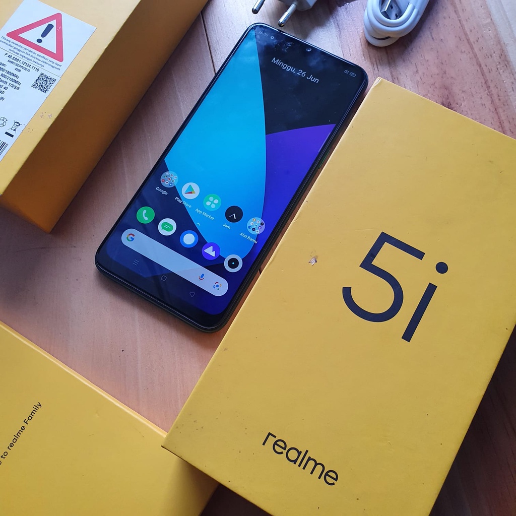 REALME 5i SECOND 3/32GB 4/64GB HANDPHONE SECOND HP SEKEN HP BEKAS HP MURAH