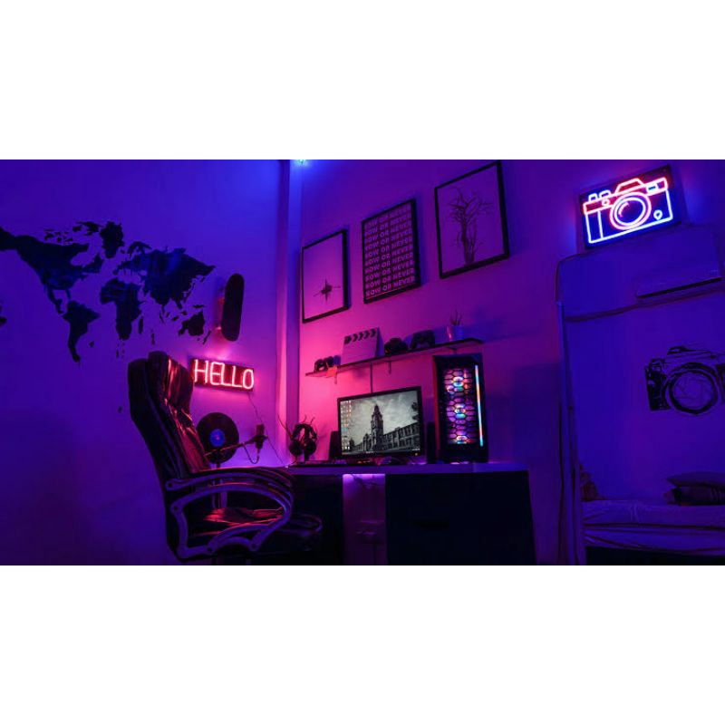 Lampu Led Strip Lampu Hias  Gaming  Plafon Outdor Tempel Dinding Warna Warni