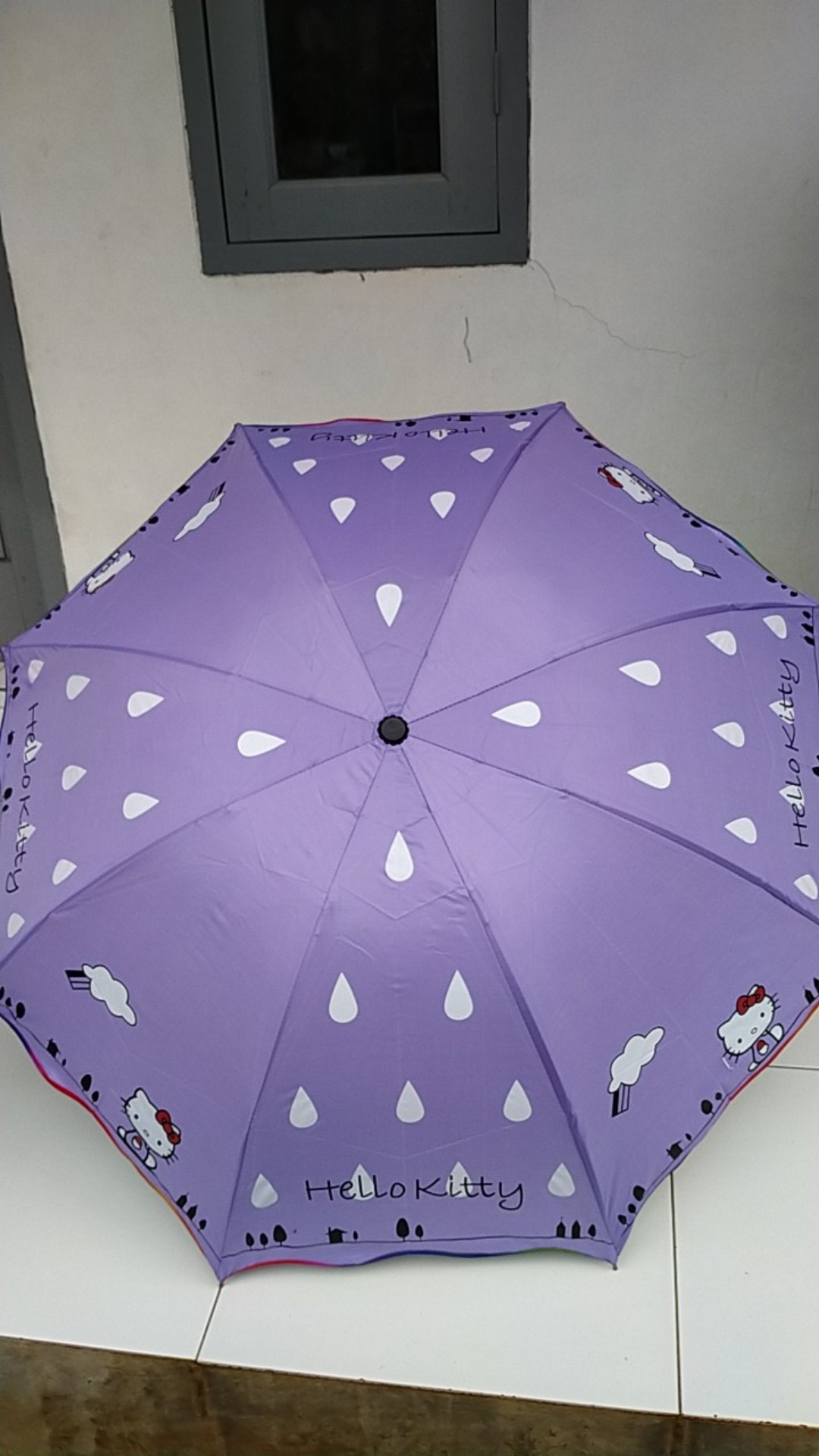Payung Lipat 3 Nagoya Hello Kitty Imut