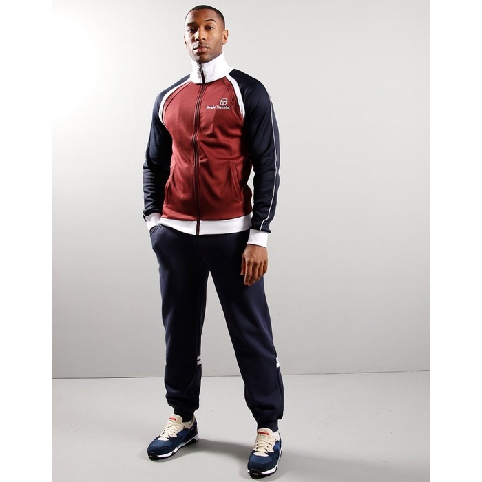 SERGIO TACCHINI GHIBLI TRACK TOP PORT NAVY WHITE ORIGINAL