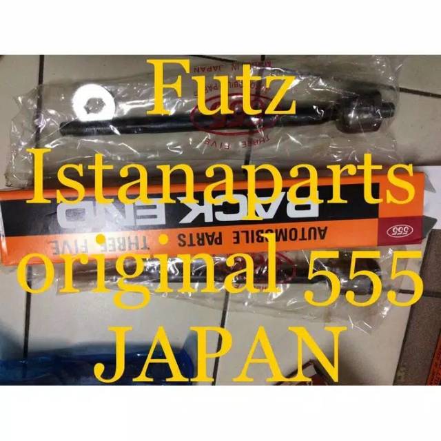 Rackend / Rack end Long Tierod  TOYOTA KIJANG INNOVA TH 2004 - 2015 MERK 555 JAPAN ORIGINAL