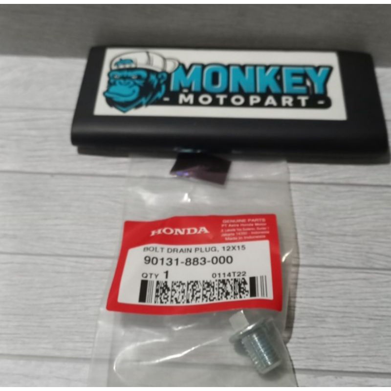 Baut Tap Oli 12X15 Honda Vario 125 150 eSP Beat Fi Scoopy Fi Original Ahm