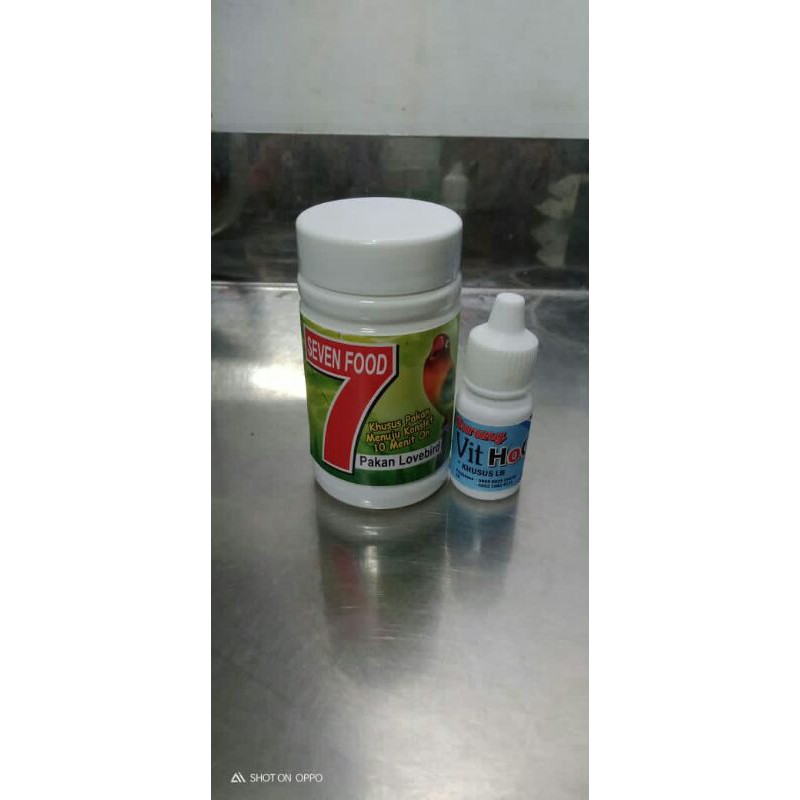 pakan lomba lovebird