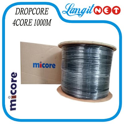 MICORE CABLE FO DROPCORE SM 4CORE 1KM