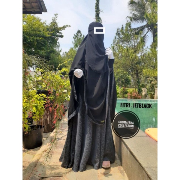 (FREE GIFT) SET GAMIS HIJAB FITRI BY GHUMAISHA COLLECTION