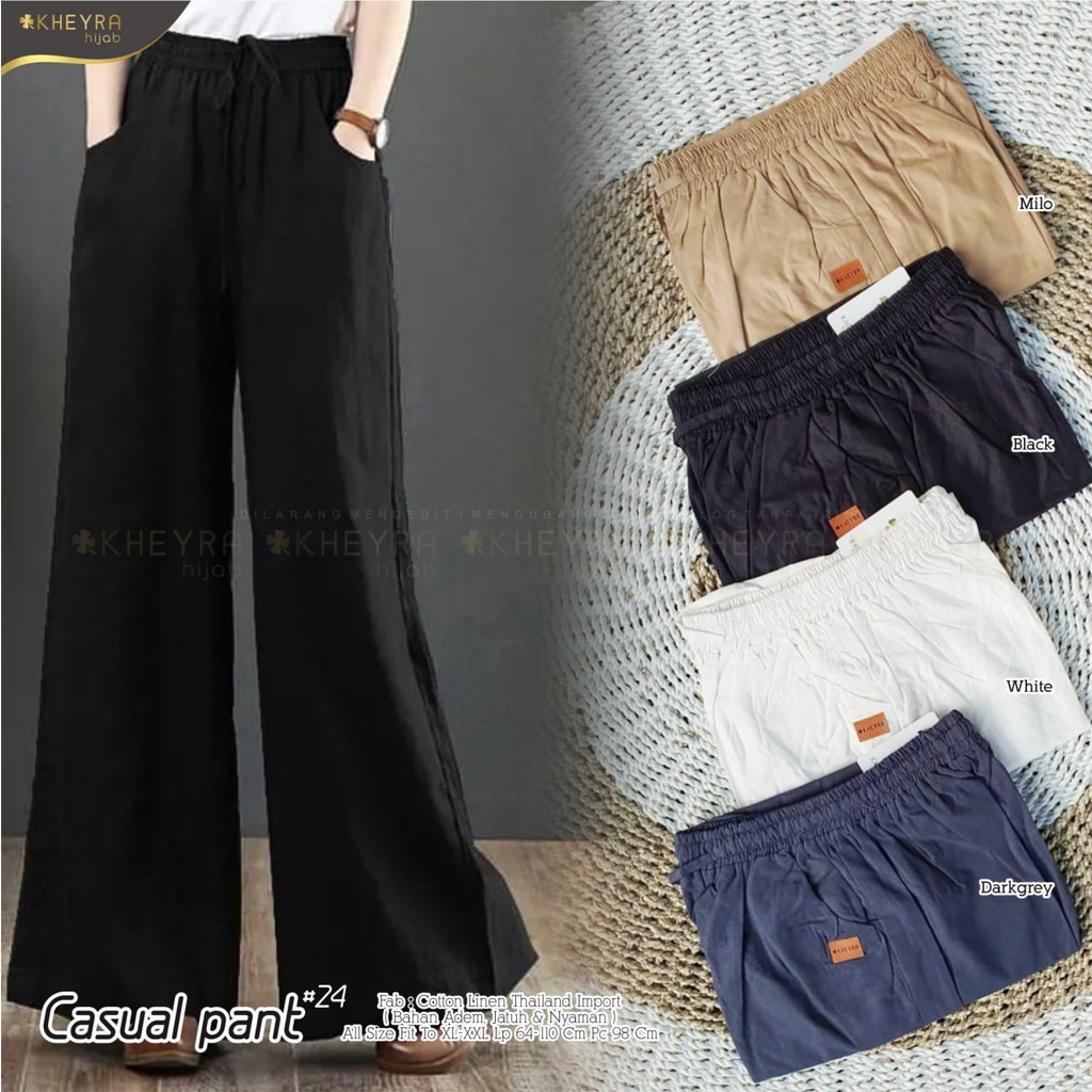 2111 CASUAL PANT#24 BY KHEYRA MURAH GRATIS ONGKIR