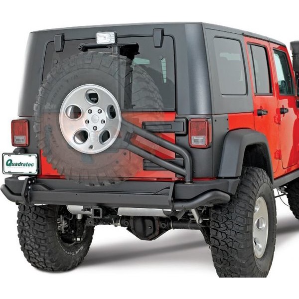 AEV Bumper Rear . Bumper Belakang Dengan Tire Hanger Jeep Wrangler Rubicon JK