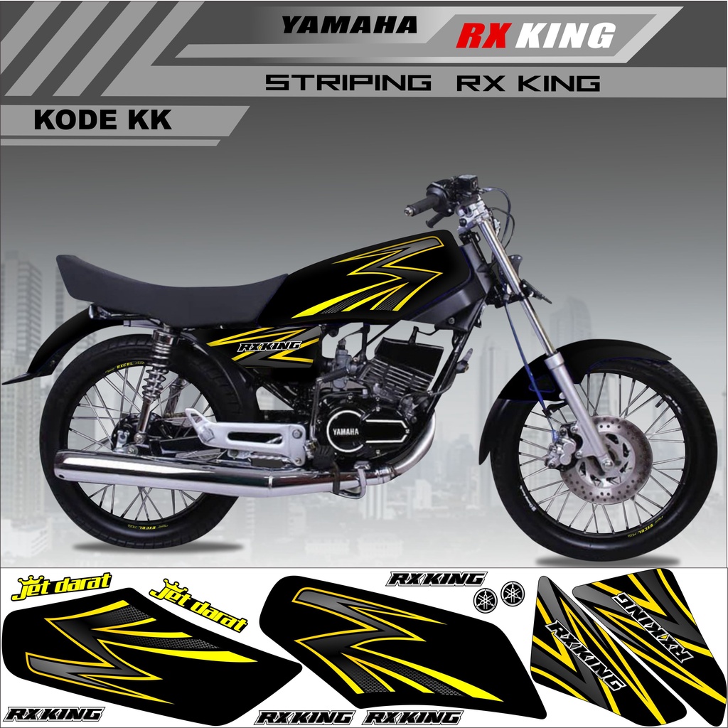 Sticker Striping Rx King Variasi Stiker Rx King Variasi Kode KK