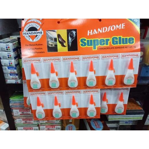 

LEM POWER GLUE HANDSOME HARGA 1 LEMPENG SUPER MURAH