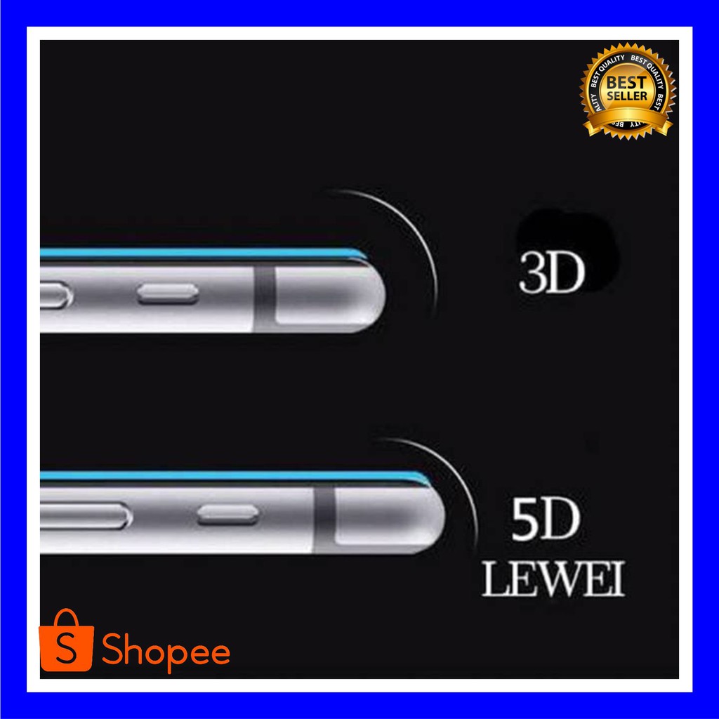 Tempered Glass KOREAN Tempered Glass Realme C2 RMX1941 TG 5D FULL SCREEN FULL GLUE - Hitam GROSIR