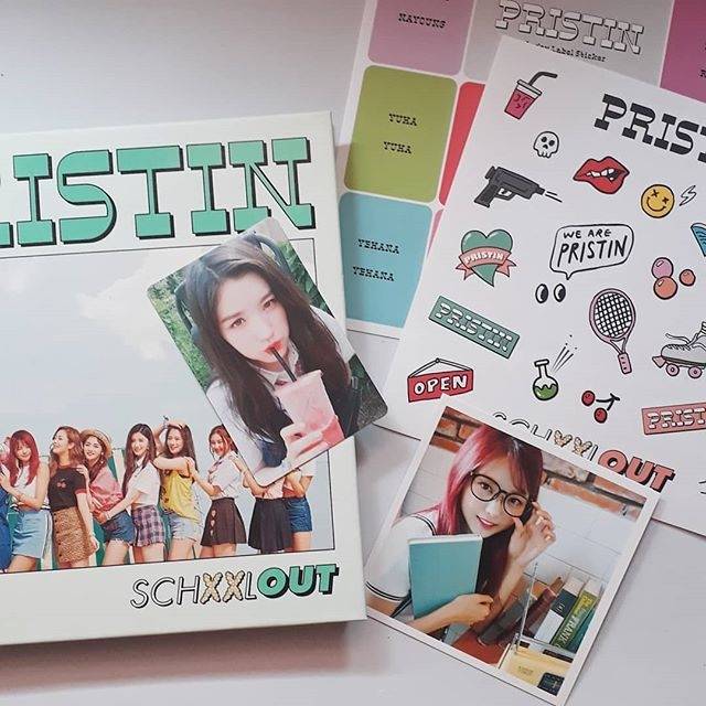 PRISTIN SCHXXL OUT ALBUM XIYEON NAYOUNG PHOTOCARD