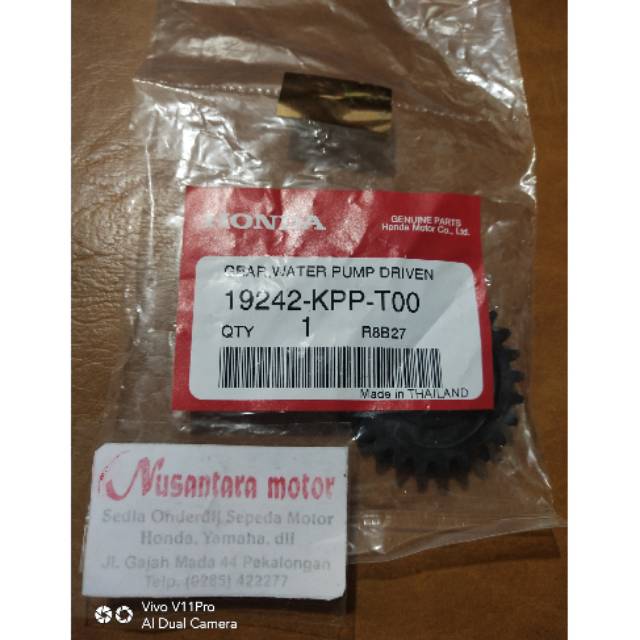 Gir Gigi Gear Water Pump Radiator CBR150 Asli AHM 19242-KPP-T00