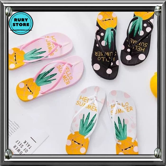 Sandal Tali Wanita Lembut Swallow Jepit Sandal Jepit Wanita Berkualitas