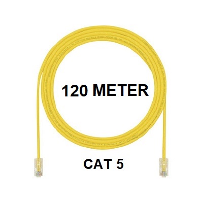 Inotrix 120M-UC5 Pathcord Kabel LAN 120M Internet RJ45 120Meter Cat 5 Cat5 Cat 5e Cat5e